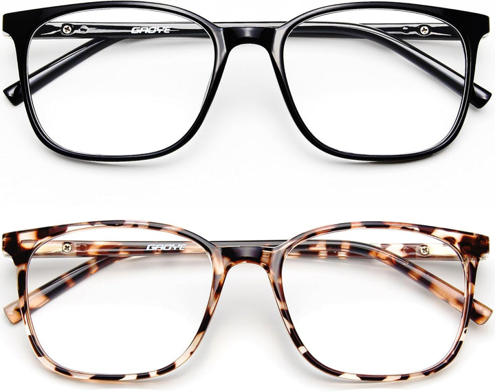 Ultralight Blue Light Glasses for Women - 99% Protection Computer Glasses for All Day Comfort - anti UV Glare & Eyestrain