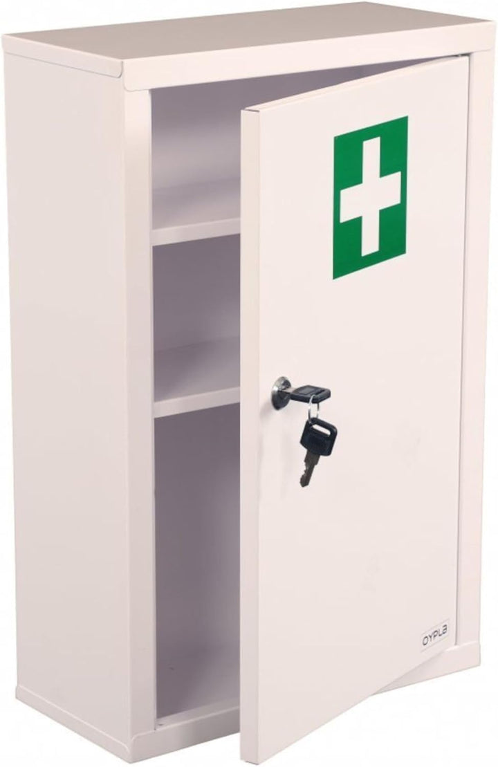 Wall Mounted Metal First Aid Medicine Medical Cabinet Locker