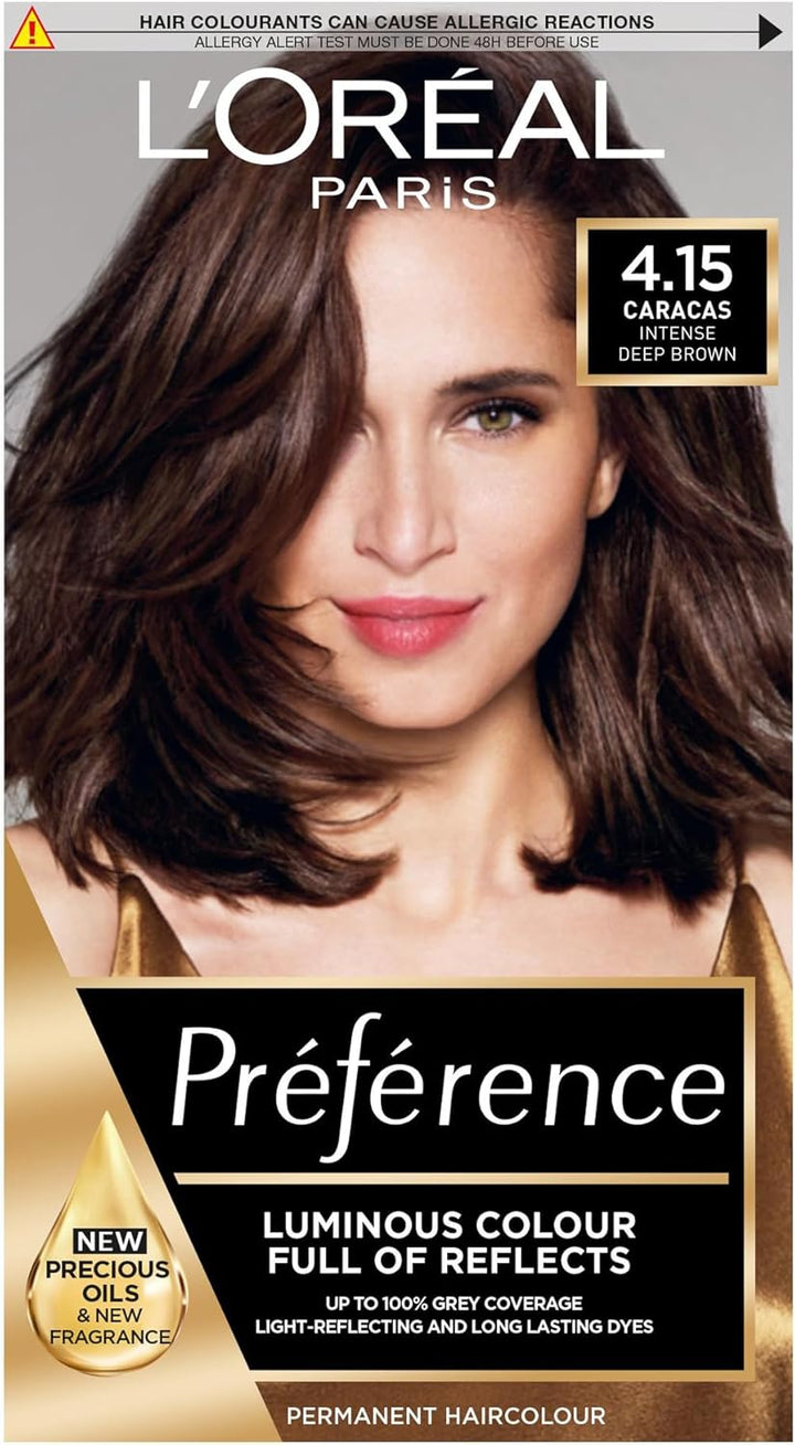 Paris Permanent Hair Colour, Long-Lasting Shine and Intense Colour, for up to 8 Weeks, Preference Vivids (Colorista), Bright Red 8.624, X1 Pack