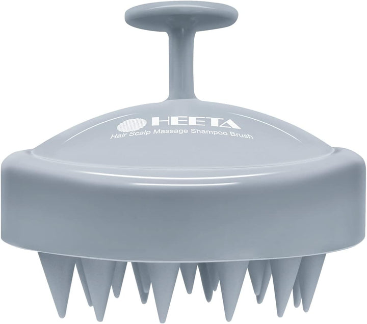 Scalp Massager Hair Growth, Shampoo Brush with Soft Silicone Bristles for Hair Care and Head Relaxation, Ergonomic Scalp for Women/Men/Pet-Black&Turquoise