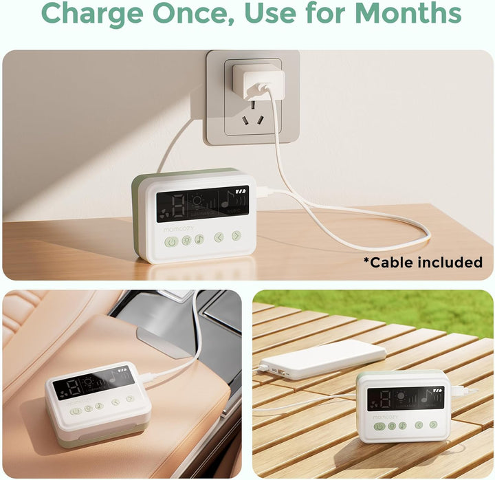 Nasal Aspirator for Baby, 【Hospital-Grade】 70 Kpa Strong Suction & 9 Suction Levels Nose Sucker, Electric Nose Cleaner for Toddler & Newborn, Soothe Light & Lullabies, BPA Free Silicone Tips