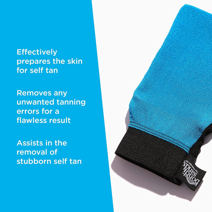 Exfoliating Mitt | Dual-Sided, Multi-Purpose Glove Exfoliates to Prep Skin for a Flawless, Streak-Free Self Tan and Erases Unwanted Tanning Errors, Durable + Reusable | Includes 1 Mitt