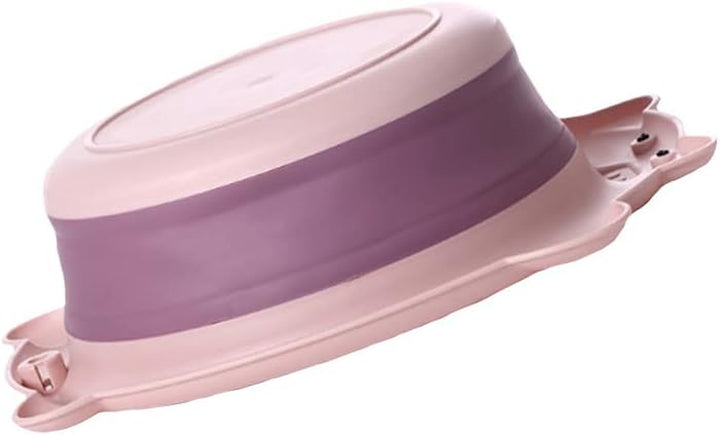 Baby Collapsible Wash Basin Multipurpose Portable Kids Folding Wash Basin Bowl Dish Tub for Home Kitchen Bowl Outdoor Travel Camping Washing