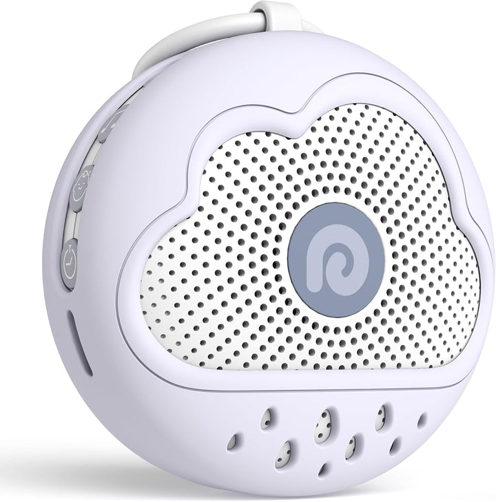 White Noise Machine, Portable Sound Machine Baby Features Powerful Battery, D11Max Sleep Aid Sound Machine for Baby Adults 21 Soothing Sounds for Sleeping Nursery Travel Gift USB Rechargeable