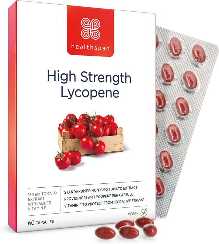 Lycopene for Men'S Health 15Mg (2 Months Supply) | Natural Source Lycopene with Vitamin E | Rich in Tomato Phytonutrients | Non-Gmo Tomatoes | Vegan