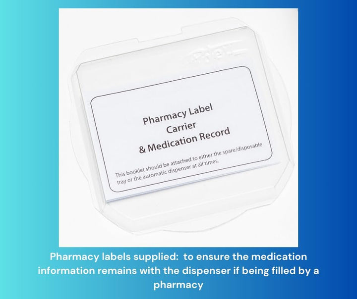 Advance Automatic Pill Dispenser with 24 Alarms - Enhanced Security & Advanced Technology Trusted by the NHS to Help Dementia, Alzheimer'S & Elderly Patients to Take Their Medication