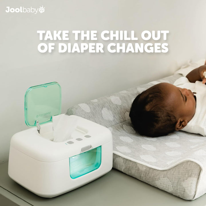 Tinybums Baby Wipe Warmer & Dispenser with LED Changing Light & On/Off Switch (Aqua) - Jool Baby