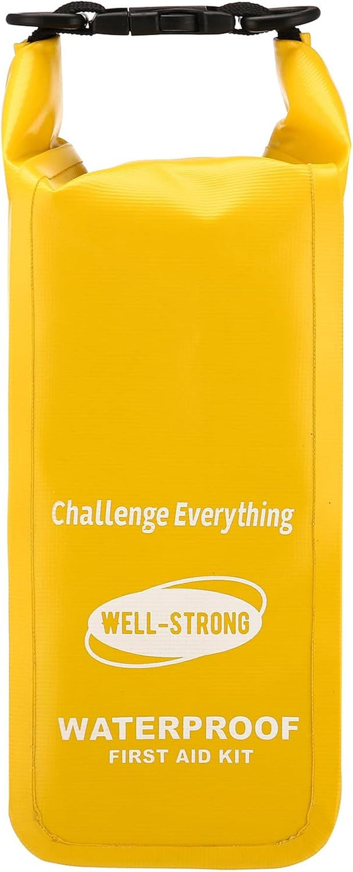 Waterproof First Aid Kit Roll Top Boat Emergency Kit with Waterproof Contents for Fishing Kayaking Boating Swimming Camping Rafting Beach Orange