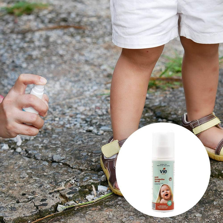 anti Mosquito Deet Free Spray – All-Natural, Safe, and Effective Anti-Mosquito Spray for Babies and the Whole Family – Chemical Free Formulation 100Ml Bottle