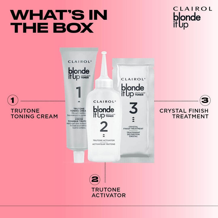 Blonde It up Crystal Glow Toner Kit - Iridescent Emerald