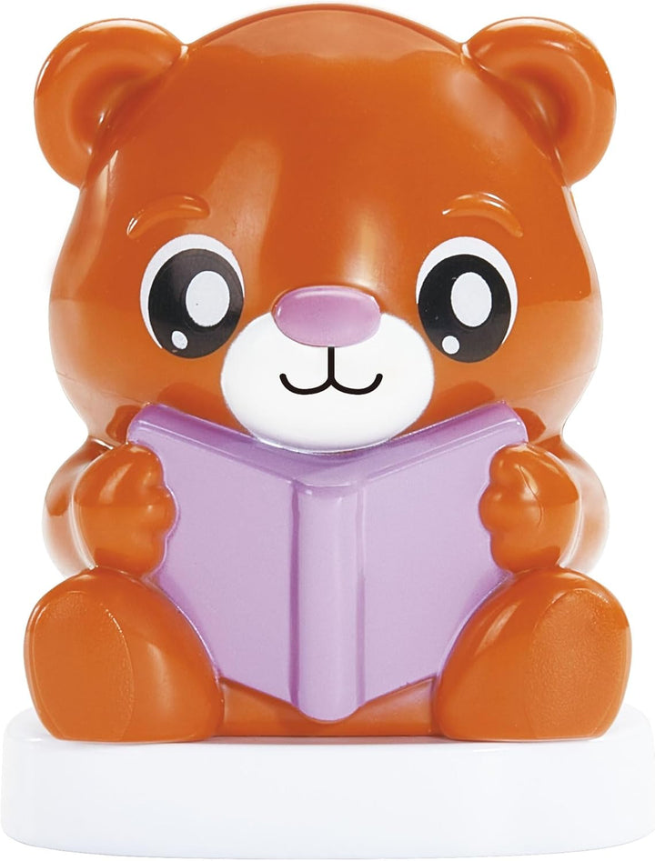 Leapstory Sleep Trainer, 60+ Soothing Stories & Songs, Record Your Own Stories, Includes Mood Lights & Animations, 3 Animal Companions, Suitable for Children Ages 3, 4, 5+ Years, English Version