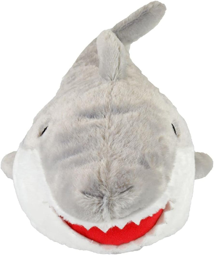Follow That Dream 750Ml Hot Water Bottle with Large 3D Plush Novelty Cover - Shark or Dinosaur (Shark), Multicoloured