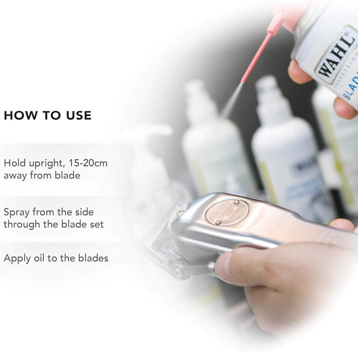 Blade Ice, Blade Maintenance, Cooling Spray for Clippers and Trimmers, Lubricating Clipper Sprays, Cools Blades, Reduces Friction, Removes Dirt and Debris