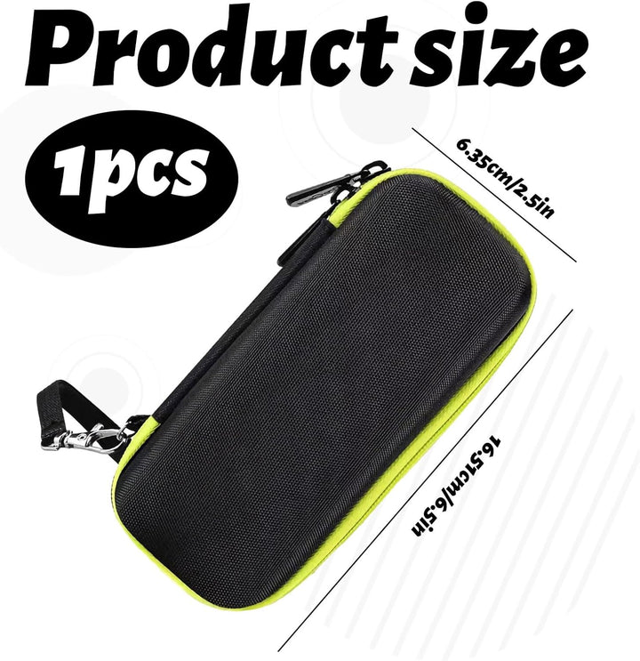 For Philips One Blad Case, Hard Travel Case for Philips, Shaver Carrying Case, Waterproof Razor Storage Case for Philips Norelco One Blad 360/Pro, Hatteker, Wahl, Braun Series 3/5/7/9