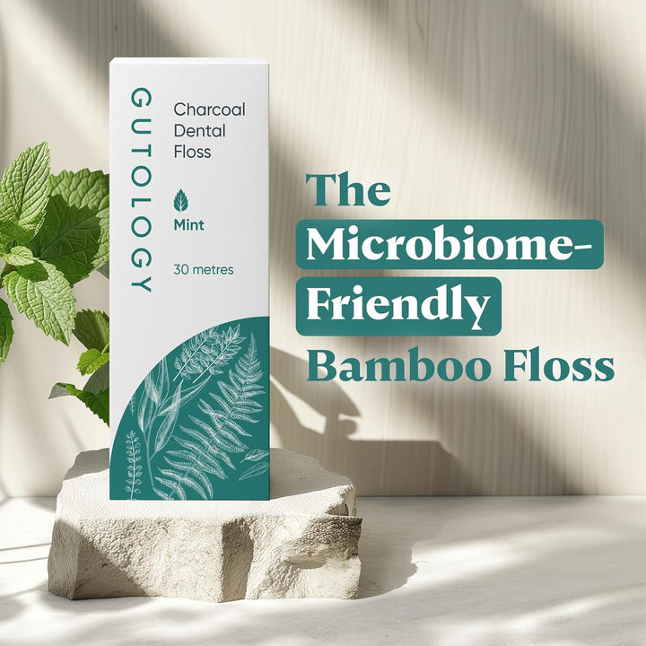 Natural Mint Bamboo Charcoal Toothfloss 30M
