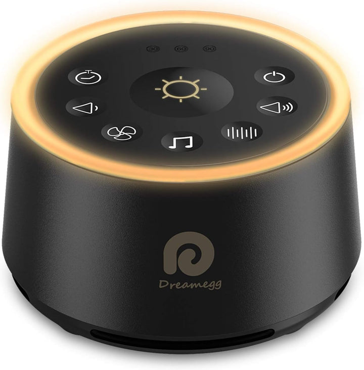 White Noise Machine - D1 Nova Sound Machine for Baby Adult, 25 Soothing Sounds, 9 Night Lights, Dimmable Display, Ideal Sleep Aid for Heavy Sleepers Bedroom