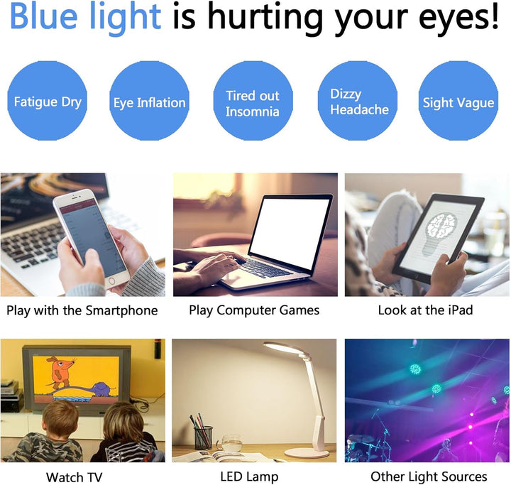 Oval Blue Light Glasses for Women Men Small Cat Eye Frame anti Eye Satrain Headache Eyeglasses Y2K Clear Lens for Computer Gaming Reading