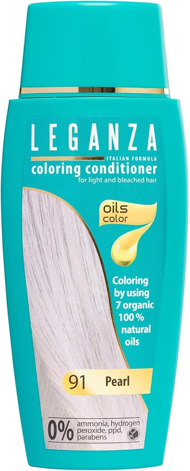 Hair Coloring Conditioner Natural Balm Color Copper Titian Nº 40 | Enriched with 7 Natural Oils | Ammonia, PPD and Paraben Free | 150 Ml