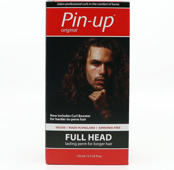 Original Full Head 170Ml Perm Kit for Long Hair, Creates Long-Lasting Curls or Waves, Suitable for Curly, Wavy Hair