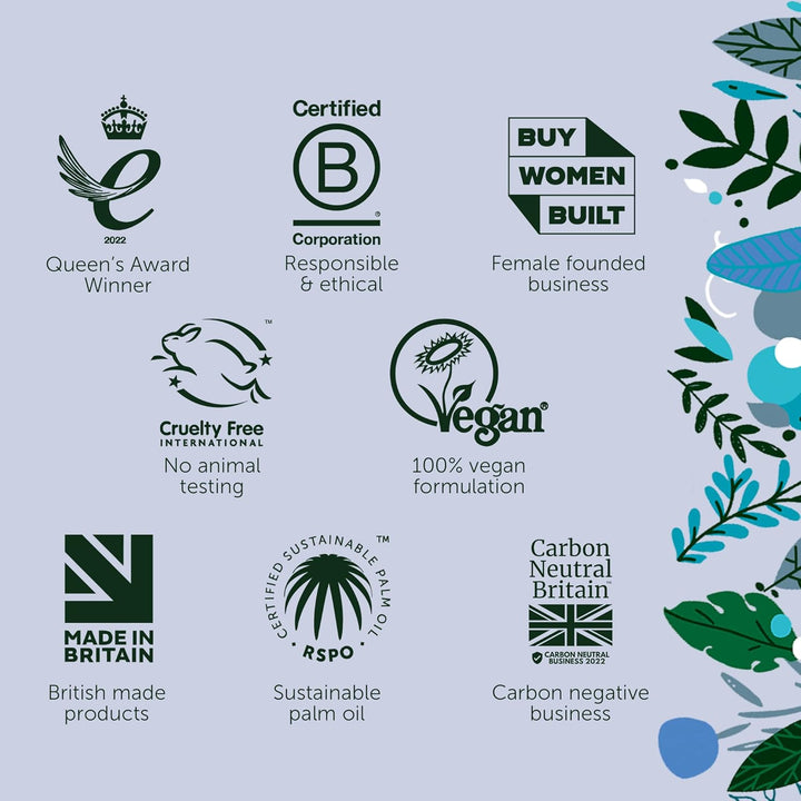 Eco Warrior Shaving Soap - Vegan, Cruelty Free, No SLS or Parabens, Shaving Soap for Men & Women, Contains Moisturising Coconut Oil & Shea Butter, Fragranced with Bergamot & Lime, Gift for Him, 100G