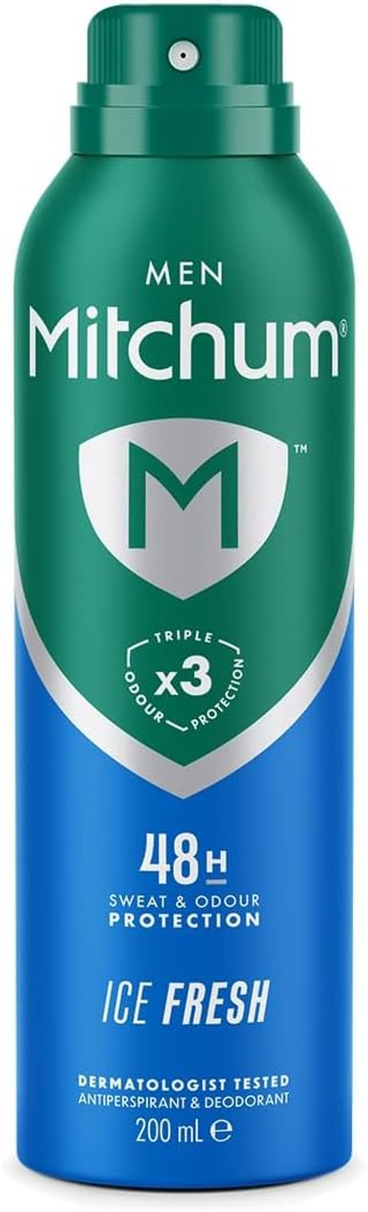 Men Triple Odor Defense 48H Protection Deodorant Spray, 200Ml