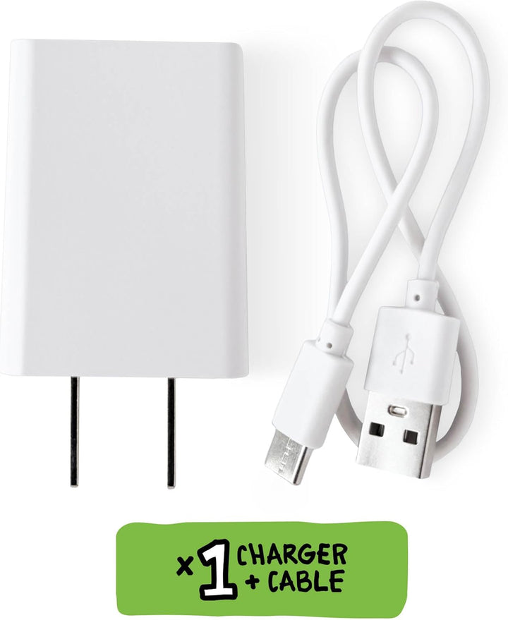 Kids Electric Toothbrush - Rechargeable Vibrating Toothbrush with Timer, Includes 6 Replacement Heads, Halloween Gifts for Kids, Girls and Boys, Kid & Toddlers Age 2+, Monster