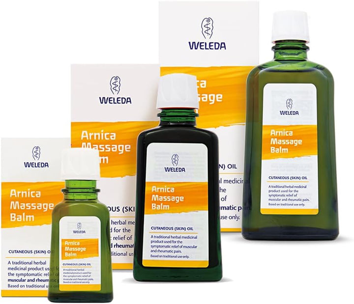 Arnica Massage Balm, Bruising & Swelling, Rheumatic & Muscular Pain, Traditional Herbal Remedy, Natural & Organic, Vegan, 200 Ml