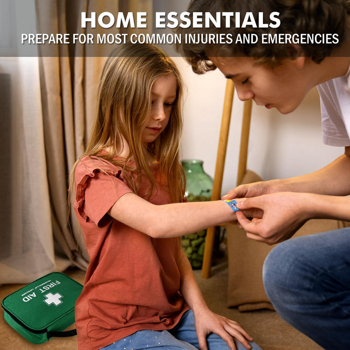 210-Piece Premium First Aid Kit for Home, Car, Travel, and Workplace – Comprehensive Emergency Medical Supplies – Compact & Durable Design