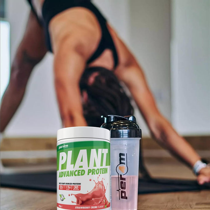 Plant Protein Matrix | 30 Servings of High Protein | Plant Shake with Amino Acids | for Optimal Nutrition When Training | Low Sugar Gym Supplements (Vanilla Creme, 900G)