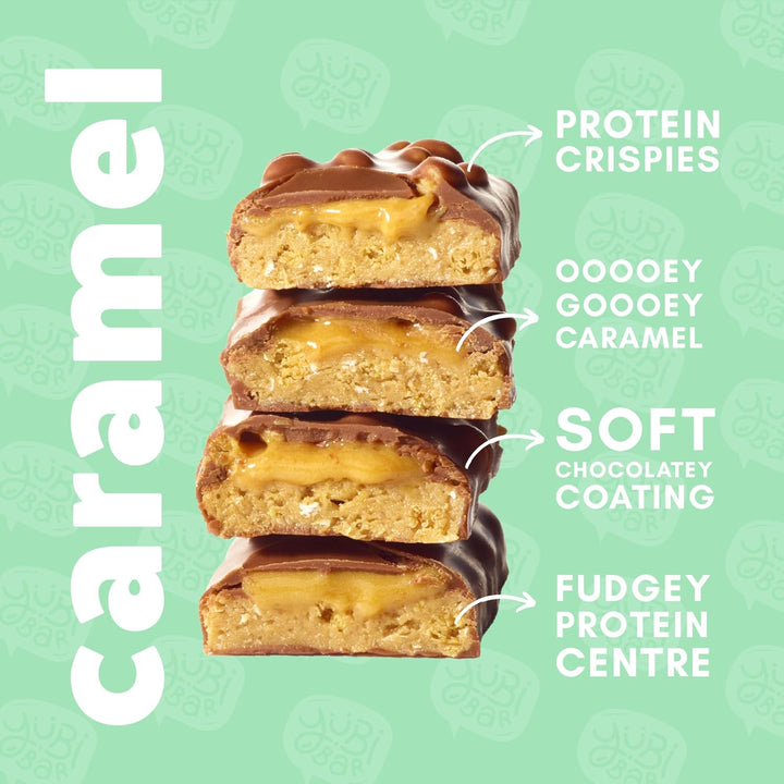 Yubi Variety Box 12 Pack - Protein Bars - 99 Calories, High Protein, High Fibre, Low Sugar, Gluten Free and Dairy Free - Healthy Snacks/Nutrition Bar - Chocolate Bars - 420G