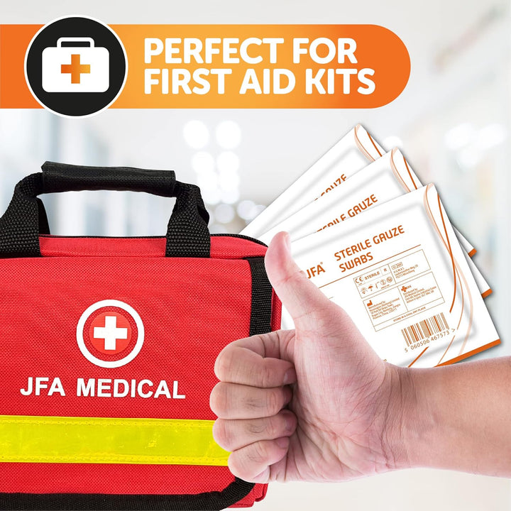 Premium Sterile Gauze Swabs 5Cm X 5Cm - Pack of 100