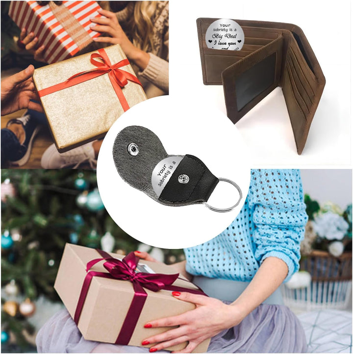 Sobriety Gifts for Women Men 1 Year Anniversary Sober Gifts for Women Inspirational Recovery Gifts AA Recovery Gifts Alcoholics Anonymous Gifts