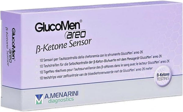 Sensors for Ketonemia Self-Control with Glucomen Areo2 Tool - 21G