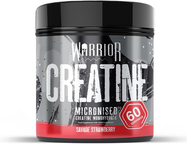 Creatine Monohydrate Powder 300G (60 Servings) – Pure Micronised Creatine Powder Supplement for Men & Women, Pre & Post Workout Strength, Muscle Growth & Recovery, Vegan – Unflavoured