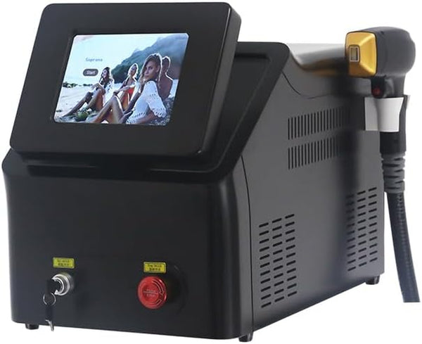 2025 New 808 Diode Laser Hair Removal Machine Triple Wavelength Painless Permanent Portable 808Nm 755Nm 1064Nm