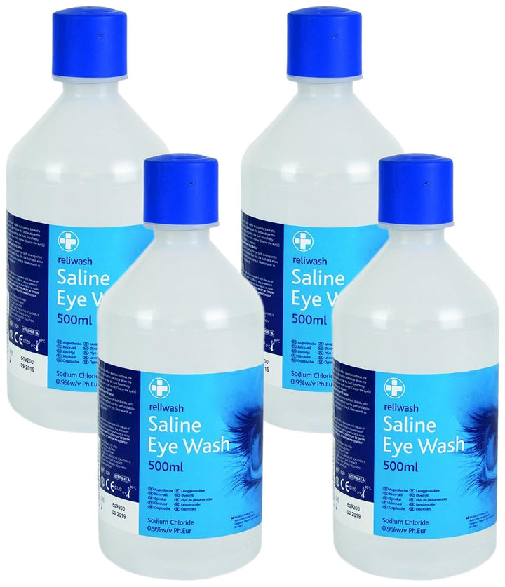 Saline Eye Wash Station Refill 500Ml