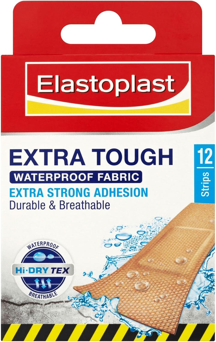 Fabric Cut to Size Plasters (1M X 6Cm), Extra Flexible Wound Care, Moves with the Body, Water-Repellent & Breathable Large Plasters Help Protect Wounds, 10 Strips