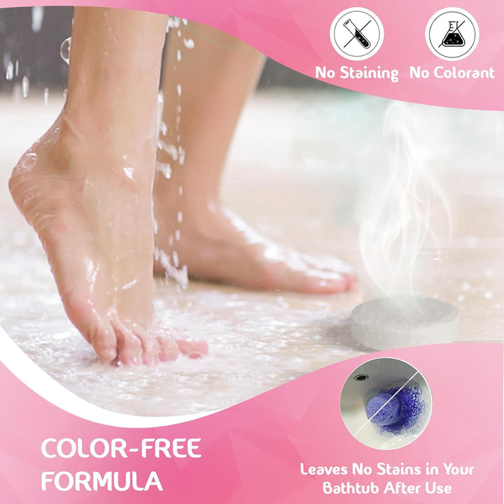 Shower Steamers Aromatherapy, 8 Pcs Stress Relief Shower Bombs, Stocking Fillers, Birthday Gifts for Women, Self Care & Relaxation Christmas Gifts for Women