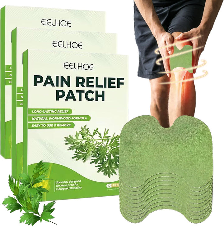 40Pcs Knee Pain Relief Patches,Knee Patches for Pain Relief,Wellness Knee Pain Relief Patches Uk,Knee Pain Relief Patches Relieves Muscle Soreness in Knee, Neck, Shoulder