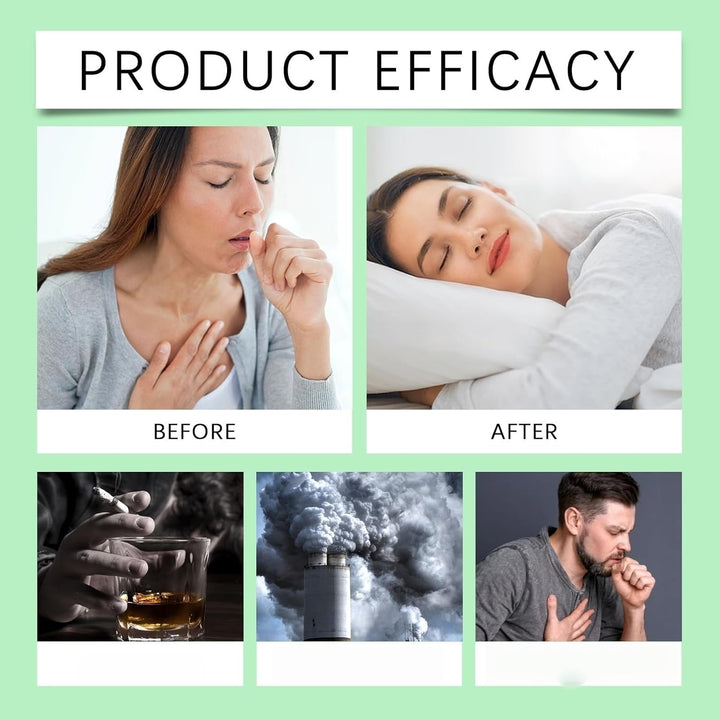 Lung Cleansing Spray,Natural Respiratory Cleanse Breathe Spray,Mullein Leaf Extract for Lungs,Herbal Spray Cleaning Spray,Breath Spray,Throat Spray,Lung Mucus Cleaner,Fresh Breath Spray,Lung Cleanser