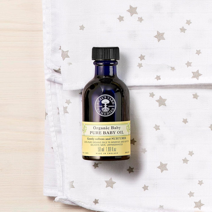 Organic Baby Oil | Gently Nurtures & Softens | 50Ml