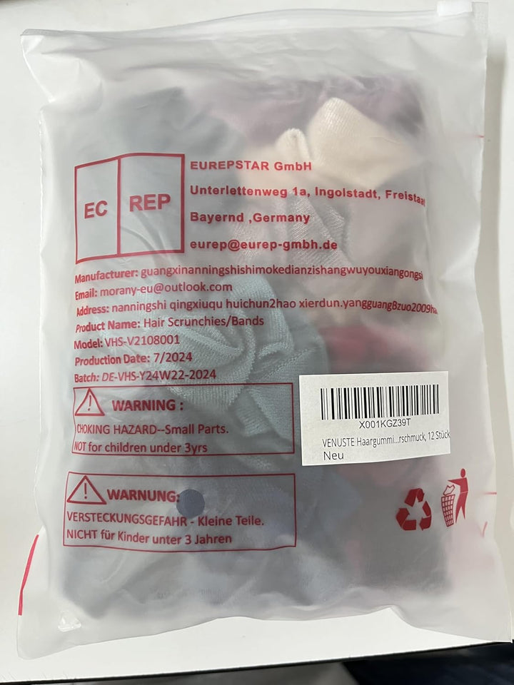 Scrunchies for Women, Premium Velvet Scrunchy for Hair, Solid Color Elastic Thick Bands, Soft Ropes Ponytail Holder Hair Accessories, 12 Pack