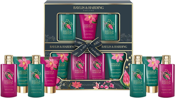 Boudoire Tropical Paradise Luxury Pamper Present Gift Set (Pack of 1) - Vegan Friendly