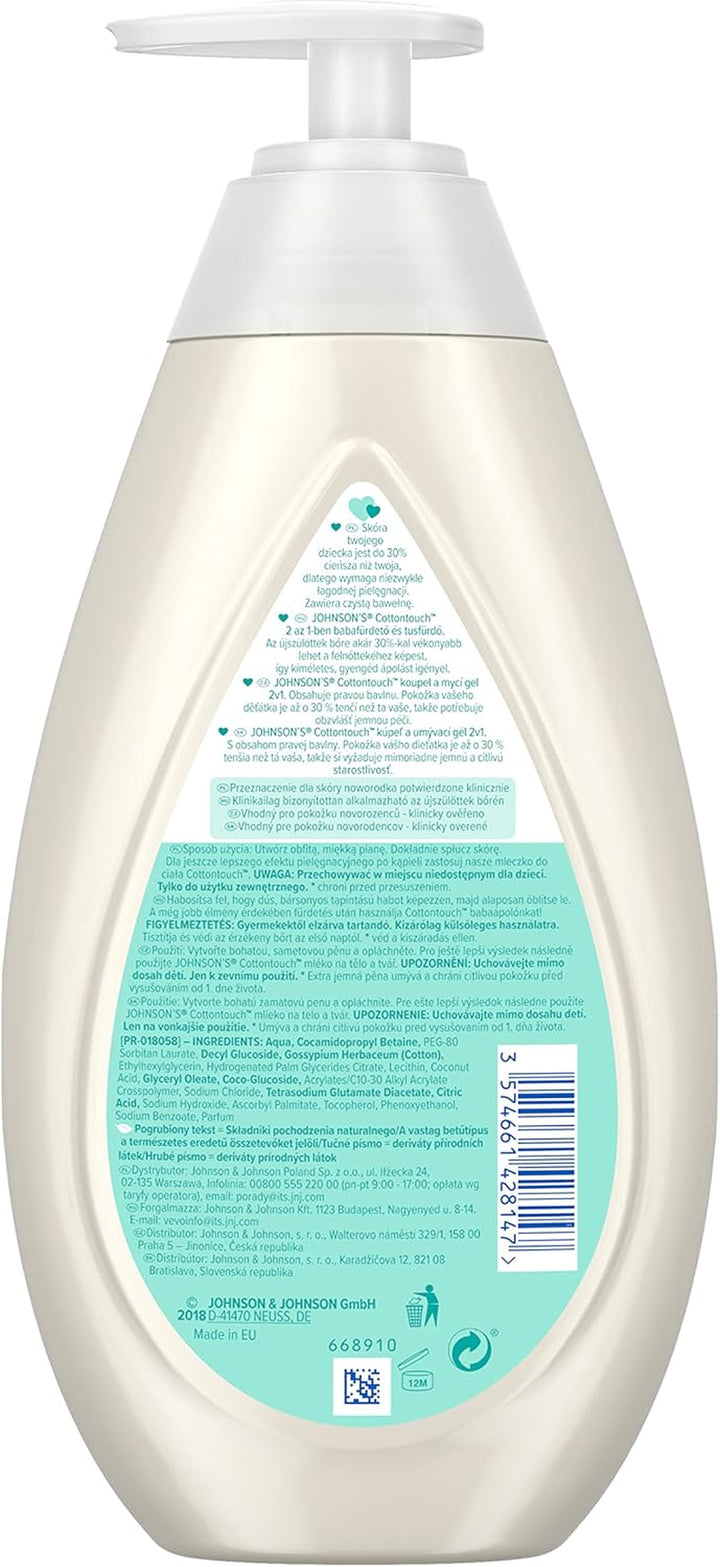 Johnson'S Cotton Touch Bath Liquid 500 Ml