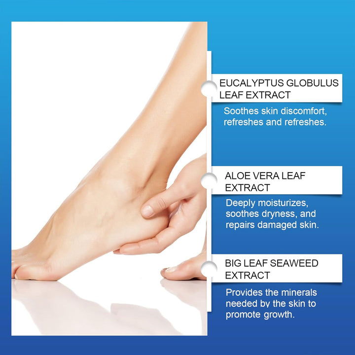 Diabetic Foot Cream 20G, Professional Feet Cream for Diabetic Feet, Foot Moisturise and Soothing Itching, Suitable for Diabetics