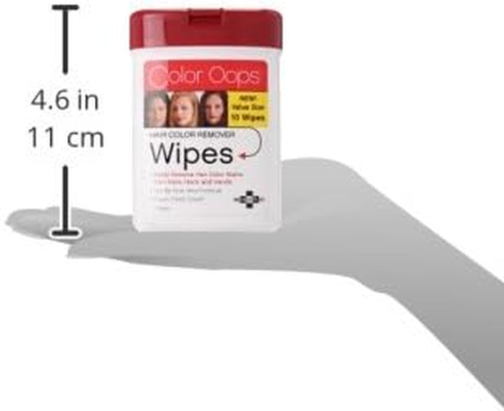 Hair Color Remover Wipes, Size: 10