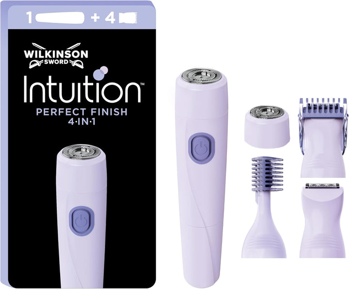 Intuition Perfect Finish 4-In-1 Styler and Trimmer for Women Multi-Zone Hair Removal 7 Attachments Included