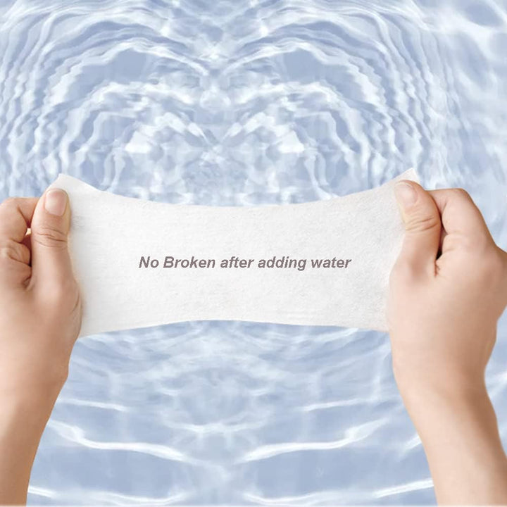 5.9X7.9Inch Organic Cotton Facial Wipes Towel; Ultra Soft Baby Care Tissue, Absorbent Body Wipe for Washing Face Eye Makeup Remover Nail Polish, Wet/Dry Disposable Use Cleaning Face Wipe(2Packs)