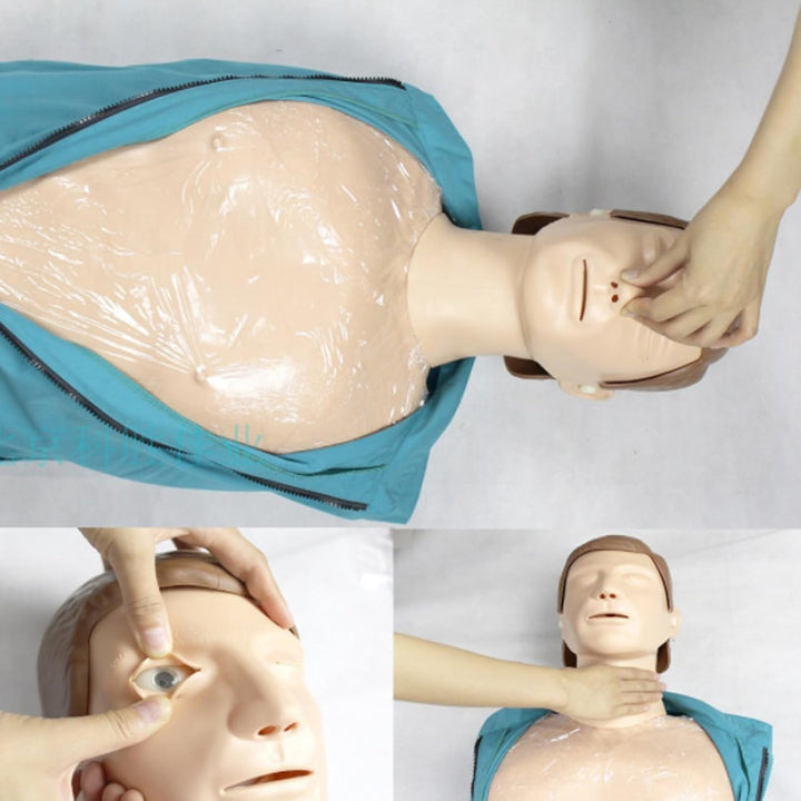 CPR Manikins CPR Dummy Full Body CPR Manikin Adult Training Manikin Kit for Doctor Nursing Training Medical Teaching