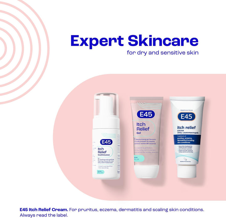 Itch Relief Coolmousse 100Ml – Face and Body Foam for Dry Skin, Itchy Skin and Irritated Skin - Cooling Foam to Soothe Itchy Skin